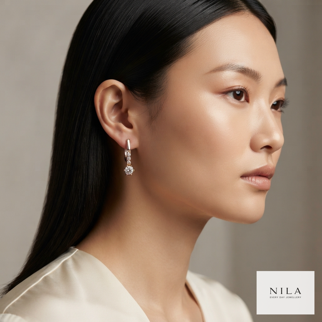 Aurelia Crystal Drop Earrings