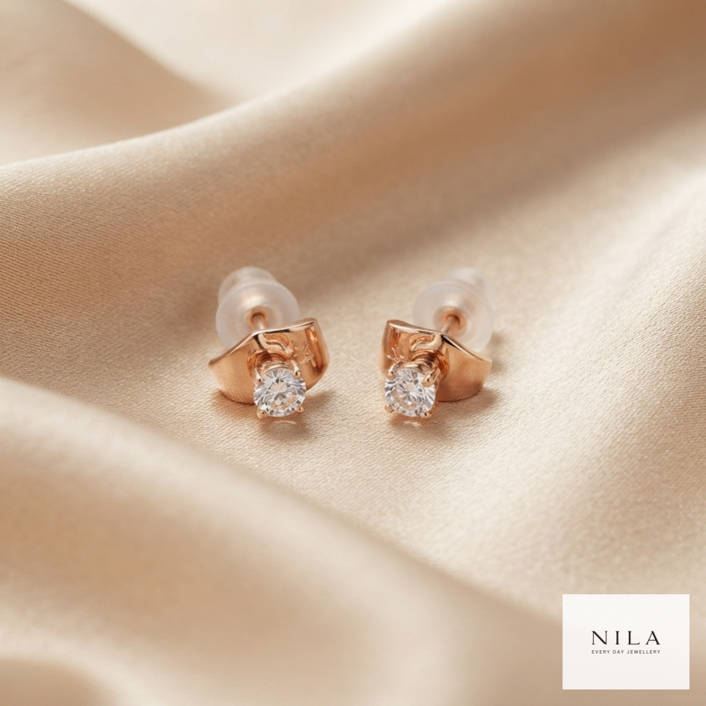 Luminary Solitaire Studs